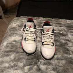 Jordan 4 Red Cement (size 6.5)