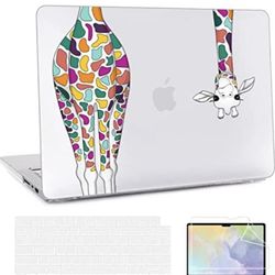 B BELK Compatible with MacBook Pro 14 inch Case 2021 (Model: A2442) with M1 Pro/Max chip & Touch ID, MacBook Pro 14 Case Clear Laptop Plastic Hard She