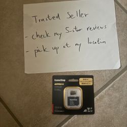 Nintendo Switch 2 GameStop 512GB Express Micro SD Card for Switch 2