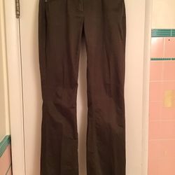 Burberry London olive green jeans pants size US 6