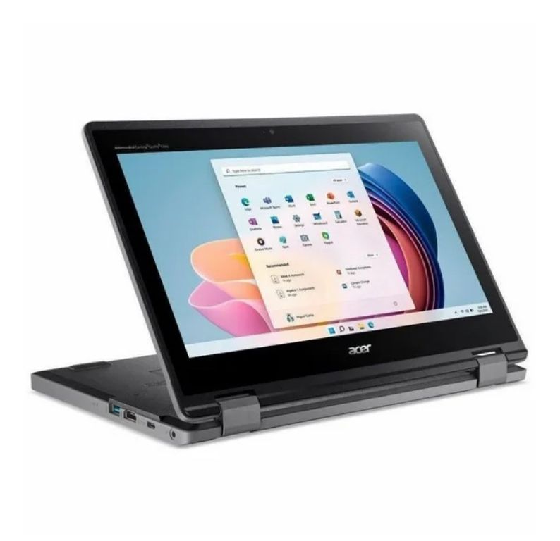 Acer TravelMate B3 Spin 11 B311R-33 TMB311R-33-C758 11.6" Touchscreen Convertible 2 in 1 Notebook - HD - 1366 x 768 - Intel N100 Quad-core (4 Core) -