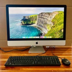 Apple IMac 27” 5K Retina 2017 4.2Ghz i7 16GB RAM 500GB SSD Radeon Pro 575 4GB VRAM Graphics