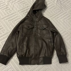 Boys Leather Jacket 