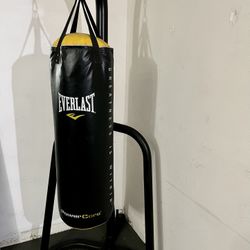 Punching Bag w/stand and Free Gloves 