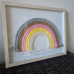 Shadow Box Rainbow Picture 