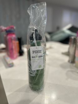 PINK x Klean Kanteen Green "Be Kind to the Planet" Water Bottle