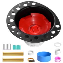 VEVOR Freestanding Tub Drain Rough-in Kit with 2Brass Tail Pipes and ABS Adapter