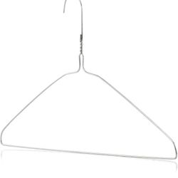 Silver Metal Wire Clothes Hangers