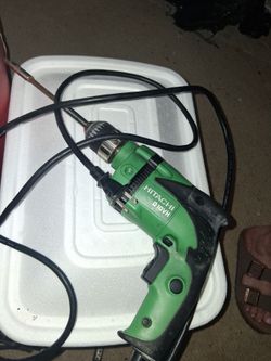 Hitachi D10VH speed drill