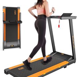 Superun Folding 3HP Treadmill With LED for Walking And Running Super Convenient 