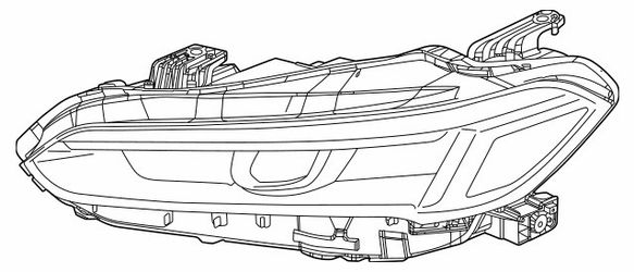 Honda civic driver headlight
