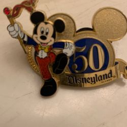 Disney Micky Mouse 50 Disneyland Resort Pin 