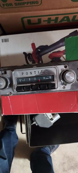 AM Radio For Pontiac