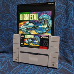 Biometal With Manual Super Nintendo 