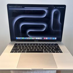 MacBook Pro Touch Bar macOS Sequoia 2024