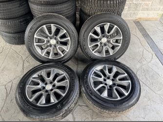20’ Silverado Tahoe Suburban Rst Wheels Tires 6 Lug