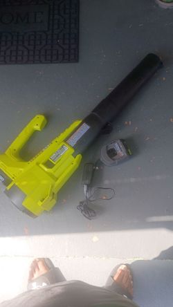 Ryobi 18 volt  blower