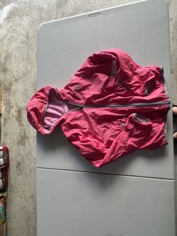 Girl North Face Reversible Fleece Jacket Size L (14/16)