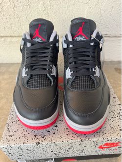 New Nike Air Jordan 4 Retro Bred Reimagined 10.5 Cash firm