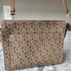 DKNY purse monogram crossbody