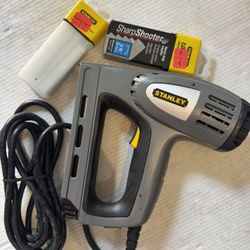 Stanley Sharpshooter TRE500 Heavy Duty Electric Stapler Staple Gun Small Compact