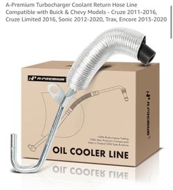 Turbocharger Coolant Return Hose Line $20