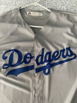 Used LA Dodgers Gray 2018 World Series Jersey