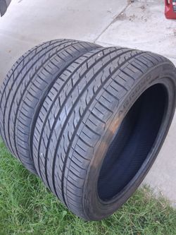 2 newer tires 235/40/18...Arroyo