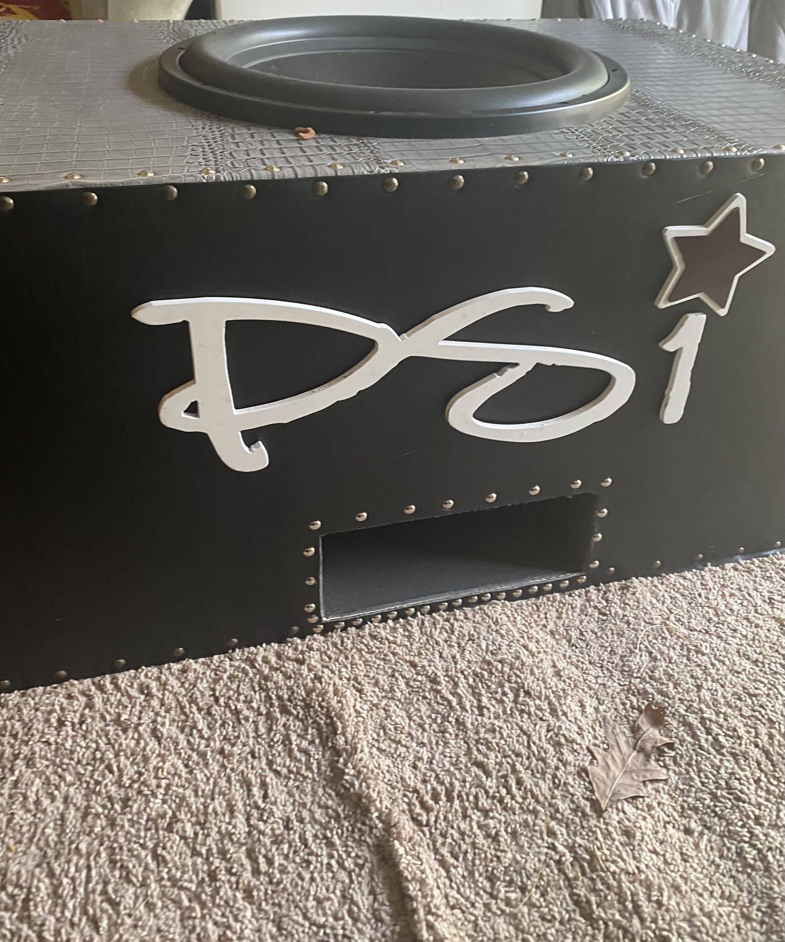 20 Inch PS1 Speaker Box And And 5000watt Amp System