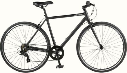 Retrospec Harper Plus Black Hybrid City Bike 56cm