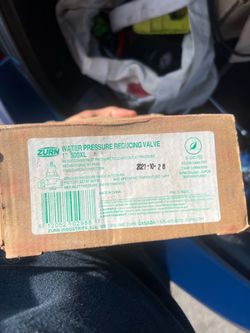 ZURN WATER PRESSURE REDUCING VALVE 1" 500XL