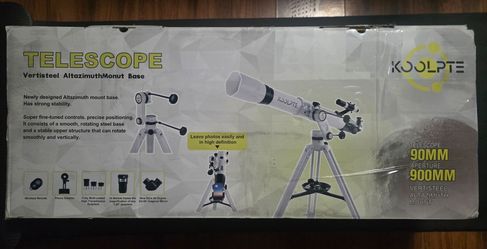 Koolpte 90mm Aperture Telescope with Altazimuth Mount