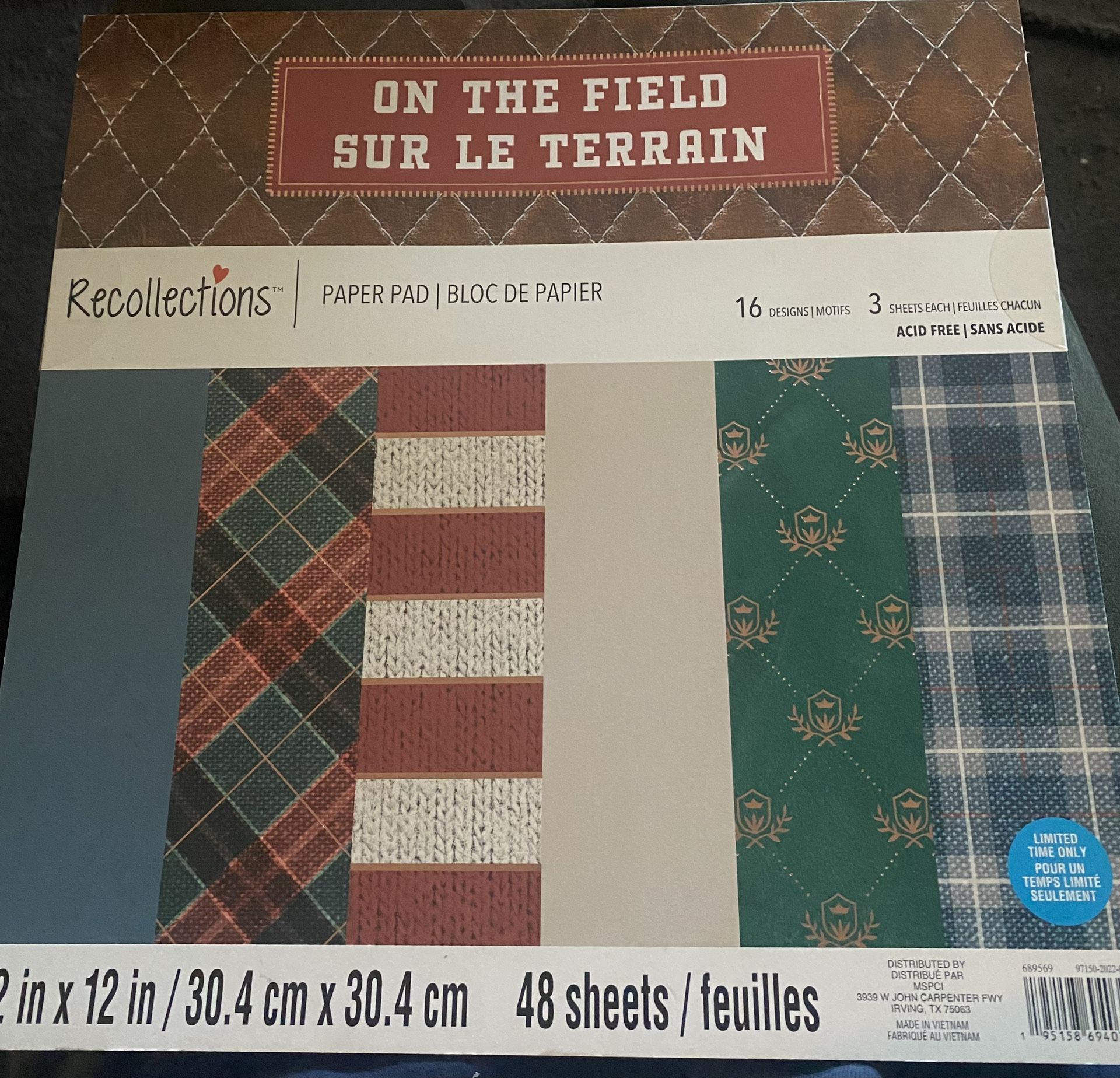 christmas scrapbook paper