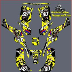 Honda Trx250ex 2001 To 2004 Graphic Kit 