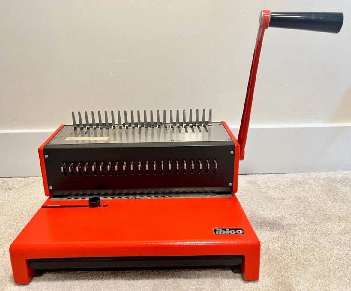Heavy Duty IBICO A4-PB Manual Comb Binding Machine