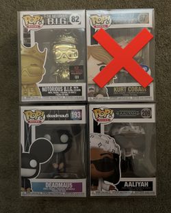 Music Funko Pop Lot