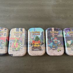 Pokemon Mini Tins Set Lumiose City