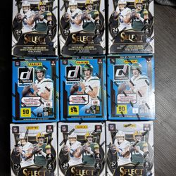 Select + Donruss NFL Trading Cards Blaster Boxes 