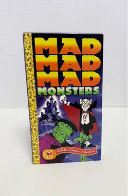 (VHS) Mad Mad Mad Monsters (1972) (Holiday Classics Collection)