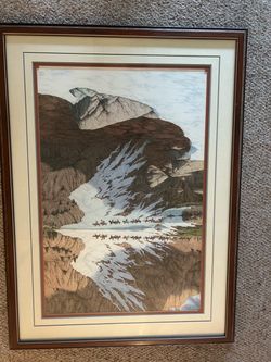 Artist Bev Doolittle “Season of the Ragle” limited edition framed print