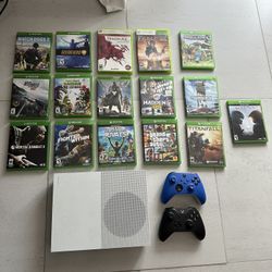 Microsoft Xbox One S Video Game Bundle - 2 Controllers