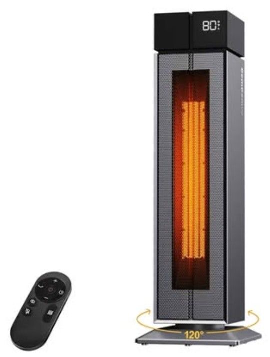 ComDomus Oscillating Ceramic Tower Space Heater