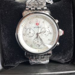 99.2 Michele Csx Chrono SS Watch 