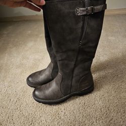 Patrizia Heldia Grey Boots Size 39 (Womens 8.5)