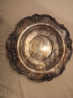 Antiques 1.5 Qt Round Covered Casserole Strasbourg Silverplate Hollowware Gorham Silver