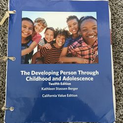 The Developing Person Through Childhood and Adolescence Twelfth Edition