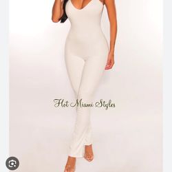 White Jumpsuit