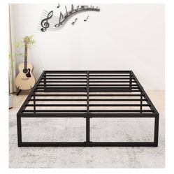 black bed frame