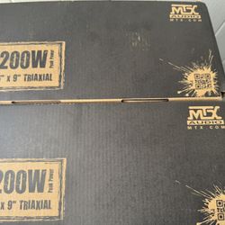 MTX Audio THUNDER693 Thunder Coaxial Speakers