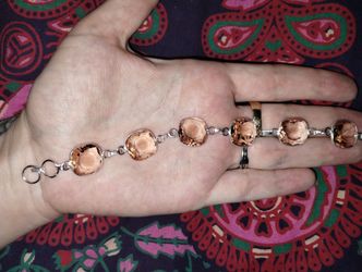 Morganite Crystal Bracelet 